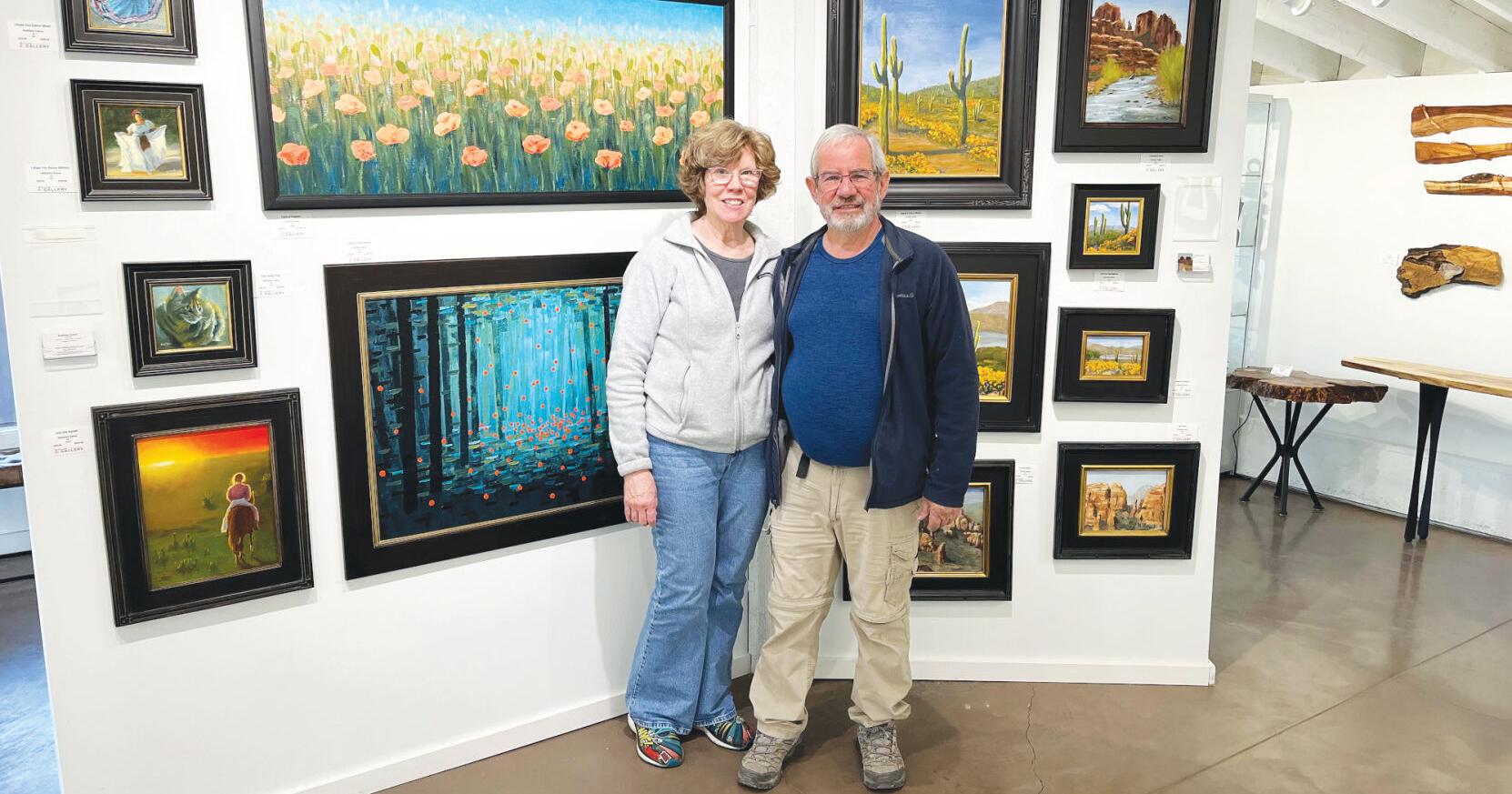 Peoria couple featured in Cave Creek art gallery - Vimarsana News