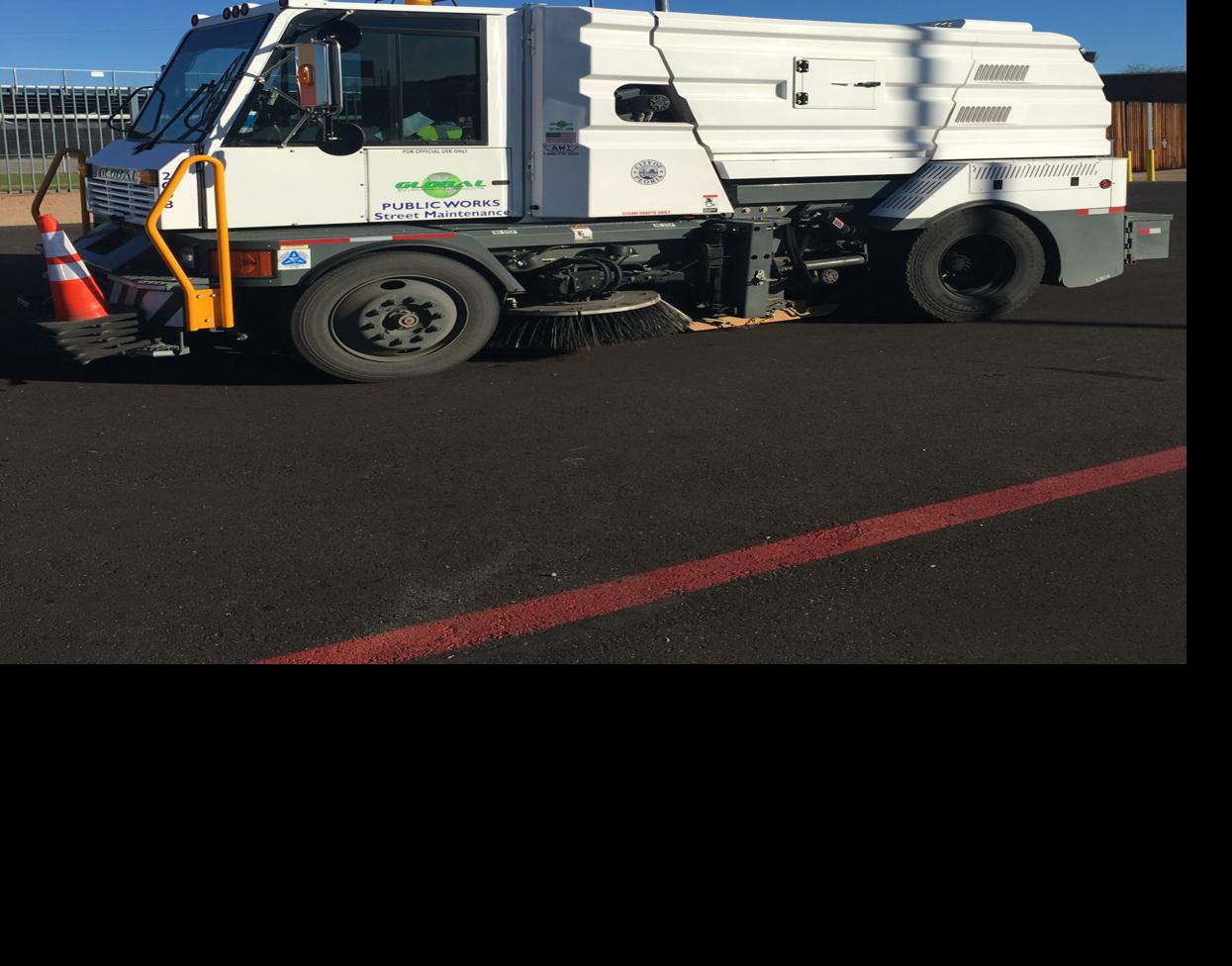 Street sweepers on the job working for you Features