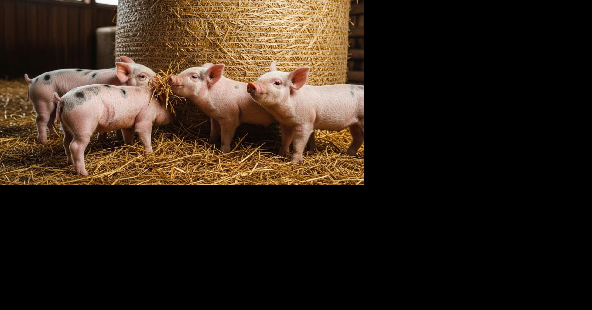Farm donates harvest to families, pigs