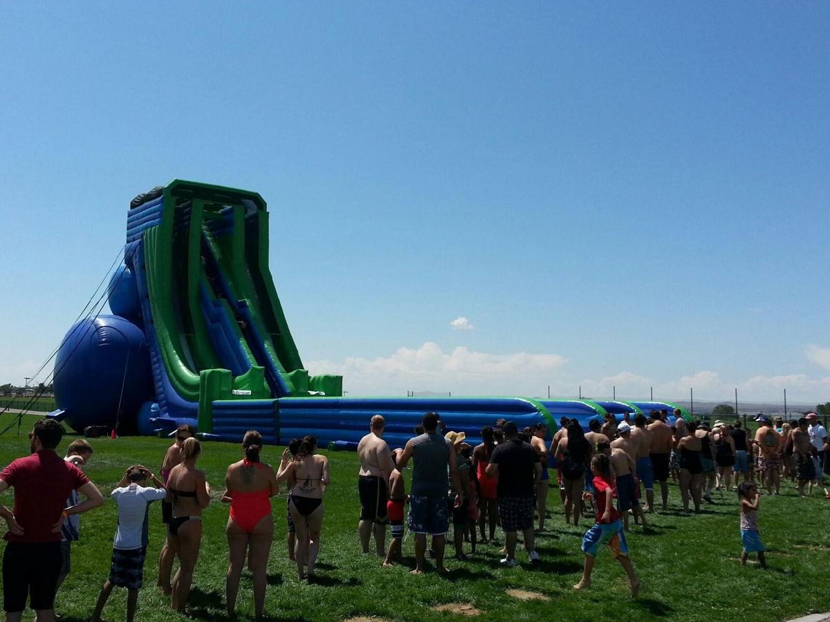 Big Inflatable Water Slides for Festivals and Events - Huge