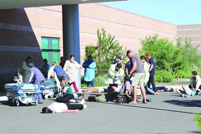 First responders practice emergency preparedness News