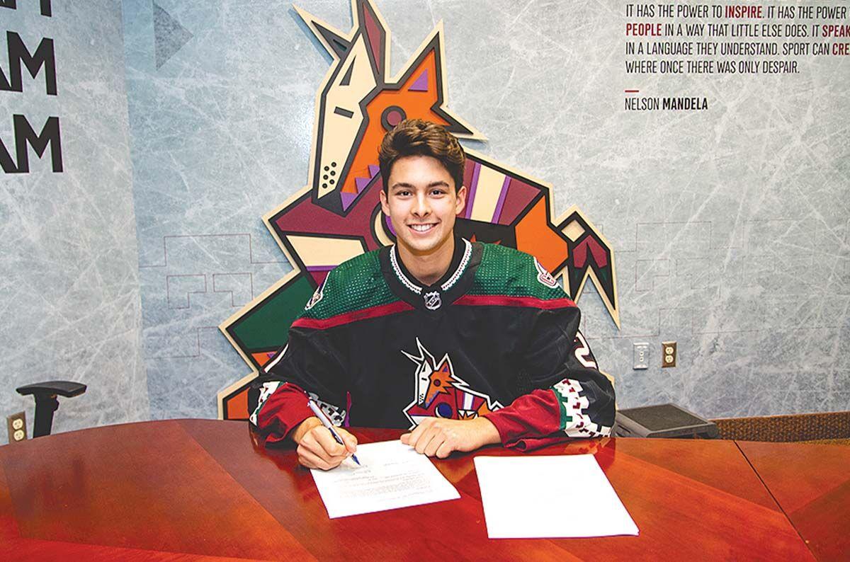 Why former Coyotes first round draft pick Dylan Guenther is