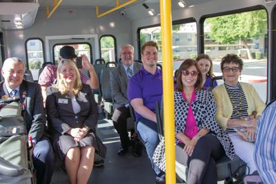 Peoris Bus Routes Peoria circular bus makes its first trip | News | peoriatimes.com