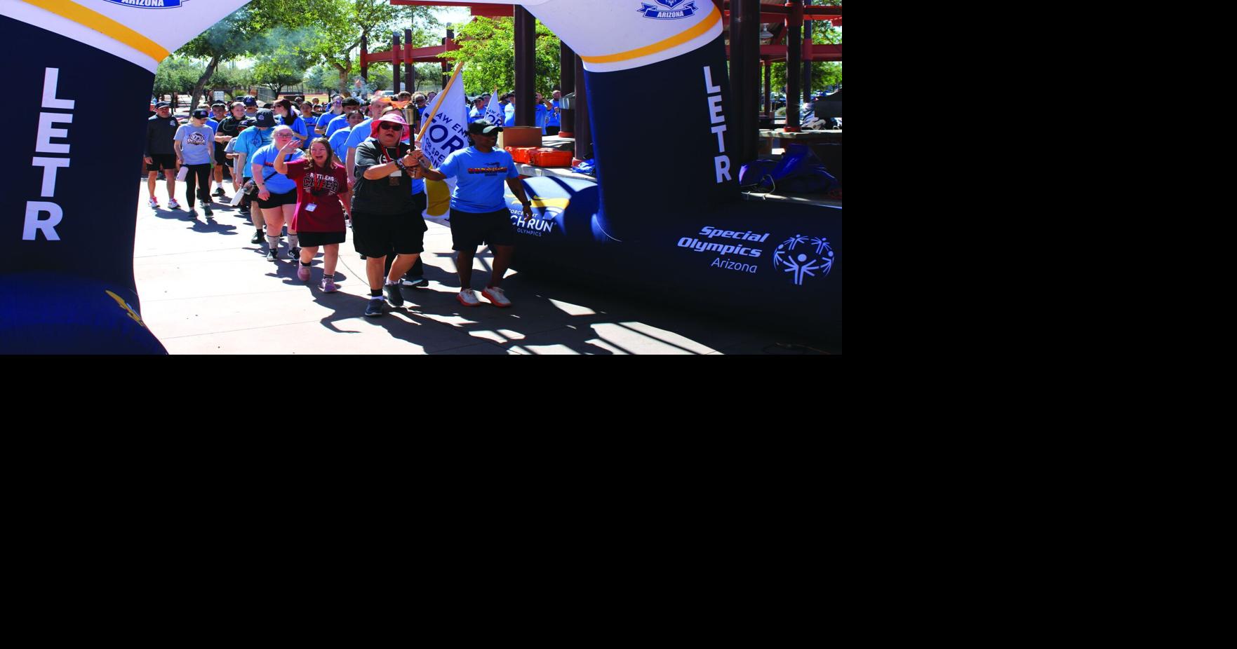 West Valley law enforcement runs to support Special Olympics