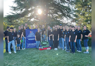Local robotics team wins global invitational championship