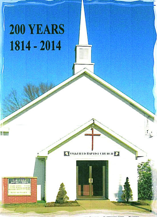 Oakfield Baptist Church blessed to be celebrating 200 years Community