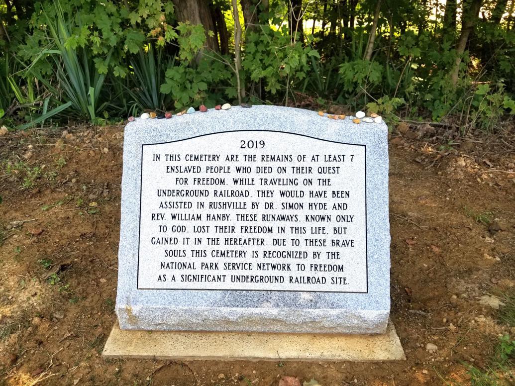 Rushville cemetery dedication to slaves News