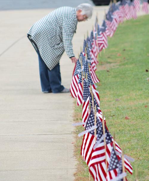 Paying tribute to those who served