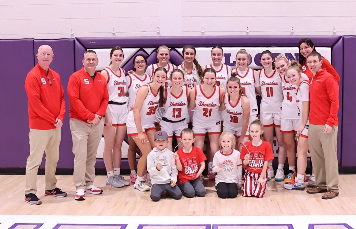 Sheridan Lady Generals Claim Sectional Championship with Nora Saffel, Ava Heller, and Jamisyn Stinson Leading the Charge