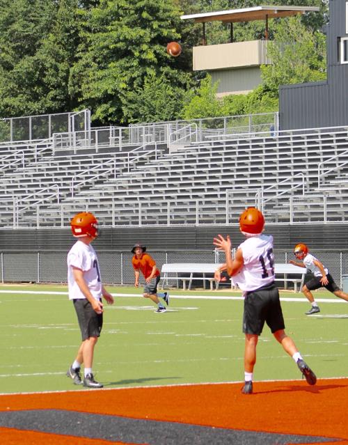 Summertime practice