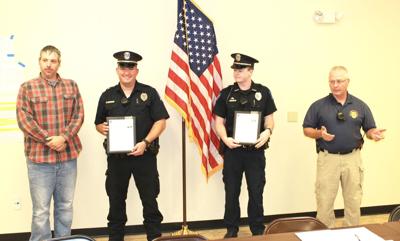 New Lexington Police officers recognized at Village Council | News ...