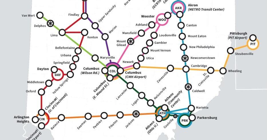 Go Bus Network Map New GoBus routes launch March 2 | News | perrytribune.com