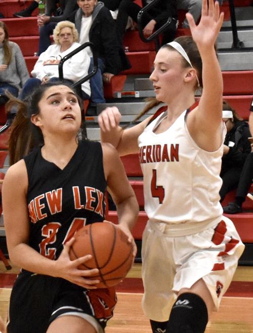 Sheridan Vs New Lexington Girls Basketball Perrytribune Com