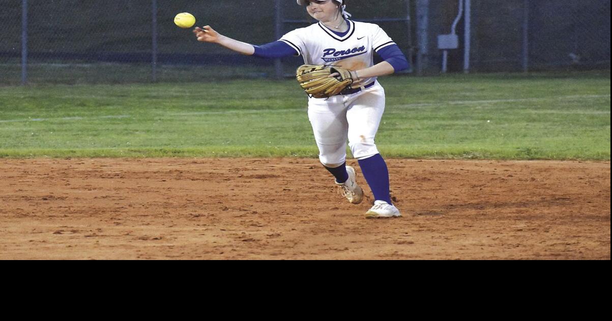 Person softball drops tight one to Eastern Alamance Sports