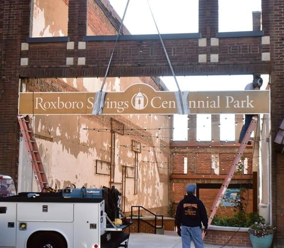 Roxboro Savings Centennial Park dedicated Archive