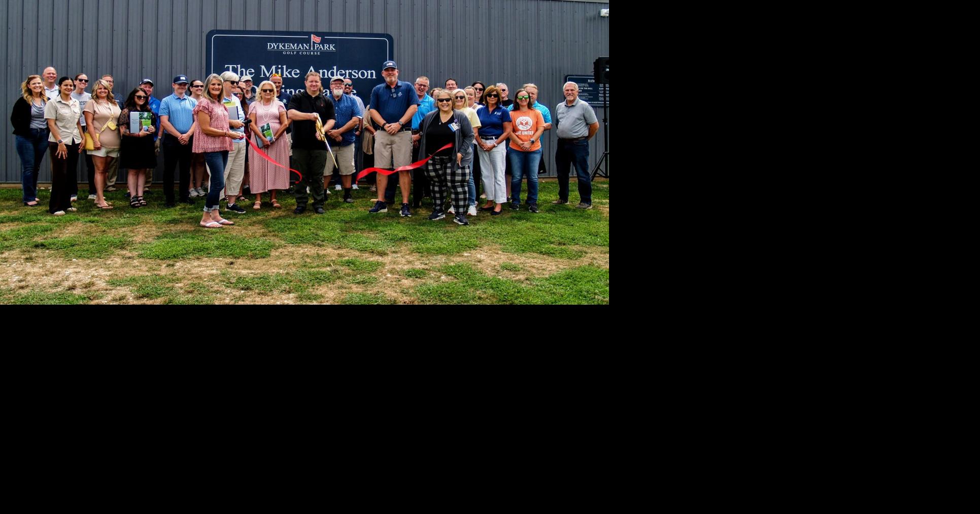 Photos: Mike Anderson Driving Range ribbon cutting at Dykeman Park Golf Course