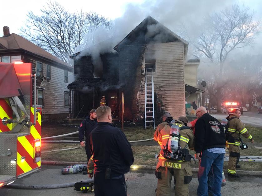 Updated Fire Engulfs Apartment House On George Street Local News Pharostribune Com