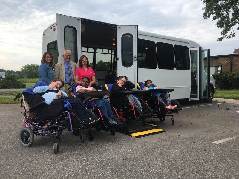 Camelot Care Center gets new wheelchairaccessible bus