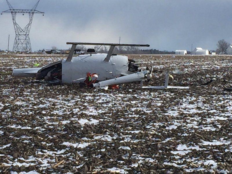 Helicopter crash takes pilot's life Local News