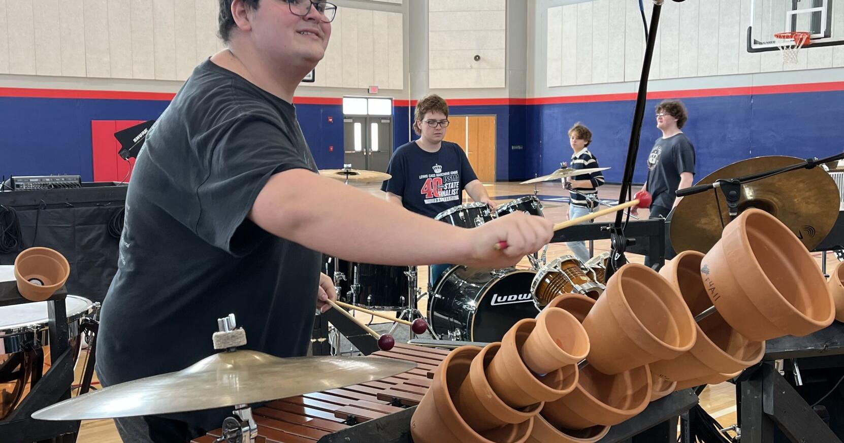 Lewis Cass percussion weathers storm, competes for championship - Vimarsana News