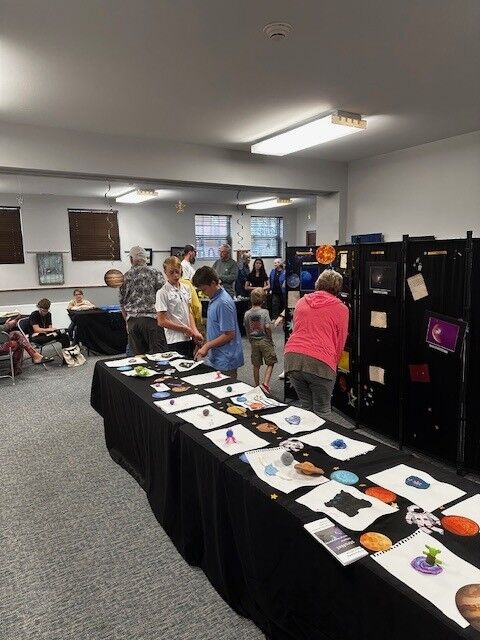 Space cadets: Walton Library program teaches students about nebulae ...