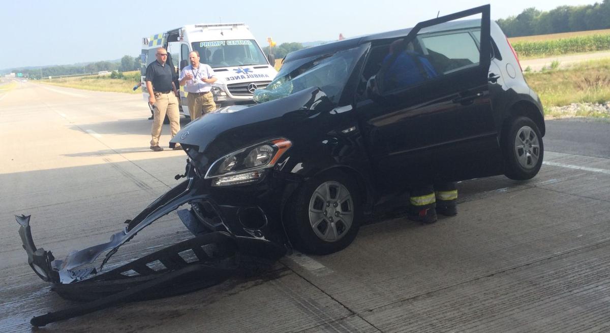UPDATED Woman injured in crash at Hoosier Heartland News