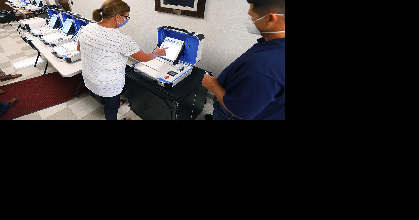 Cass County gets new voting machines for coming election Local News