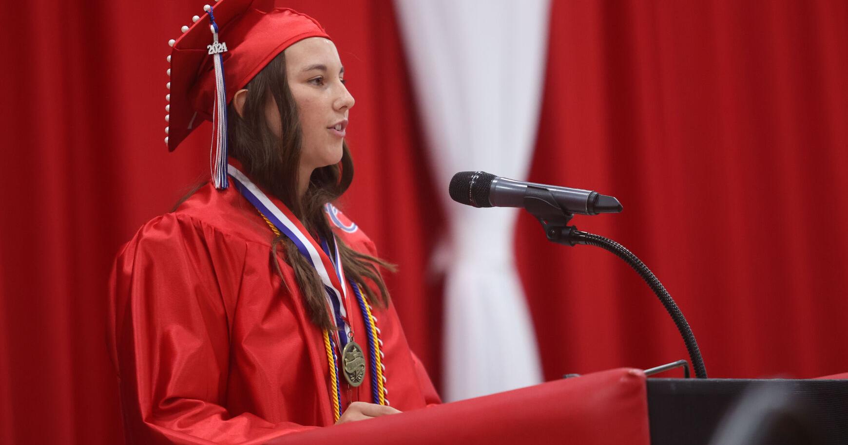 Zimpleman, Logan honored as Caston's class of 2024 top students - Vimarsana News