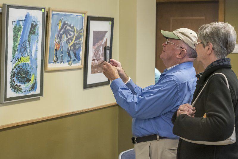 Local artist's paintings now on display in Walton Local News