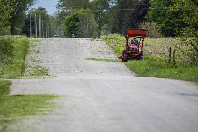 Grass clippings left in roads can lead to serious motorcycle accidents