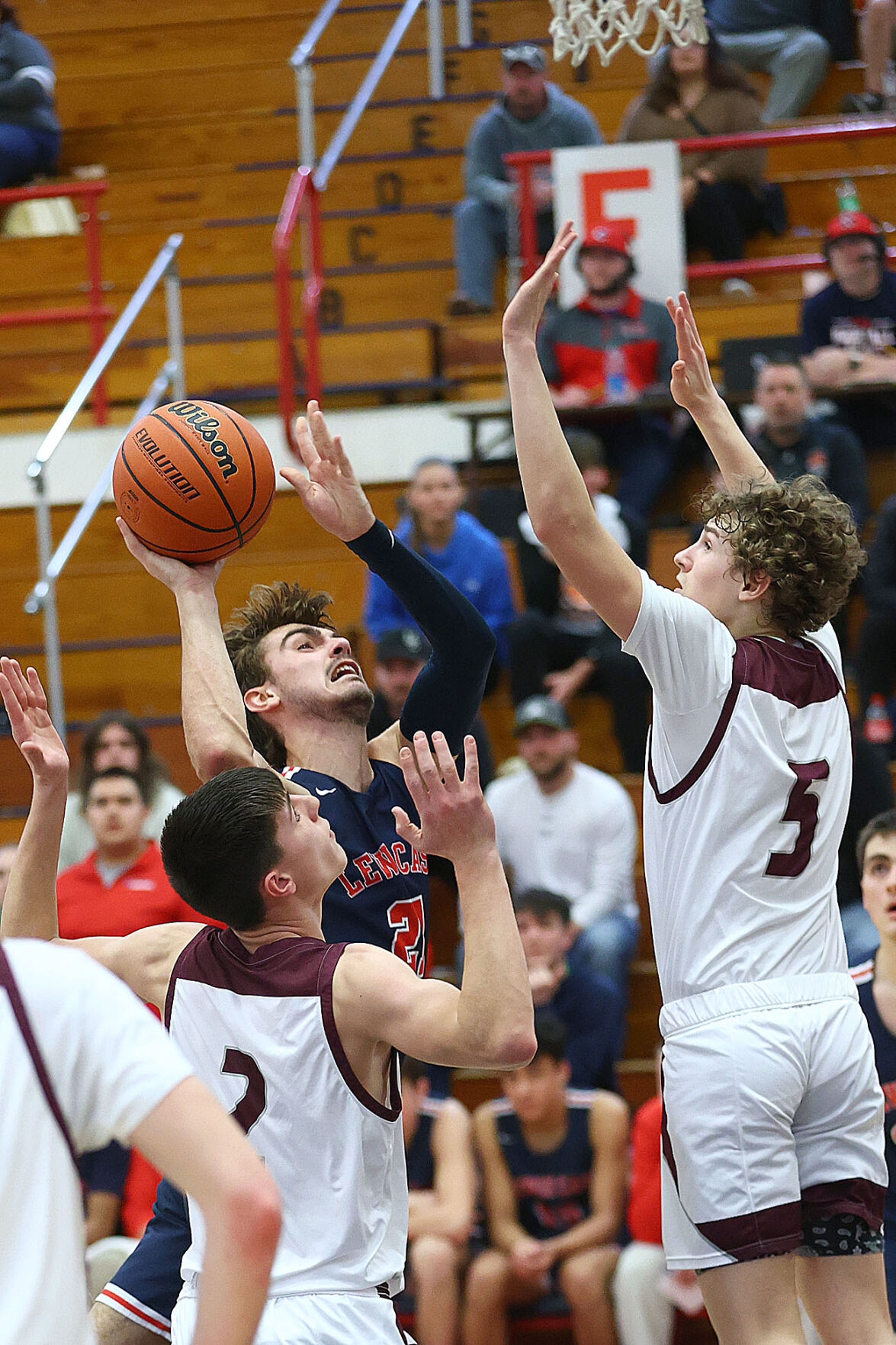 Lewis Cass Kings Defeat Winamac Warriors 50-48 with LJ Hillis Leading the Way