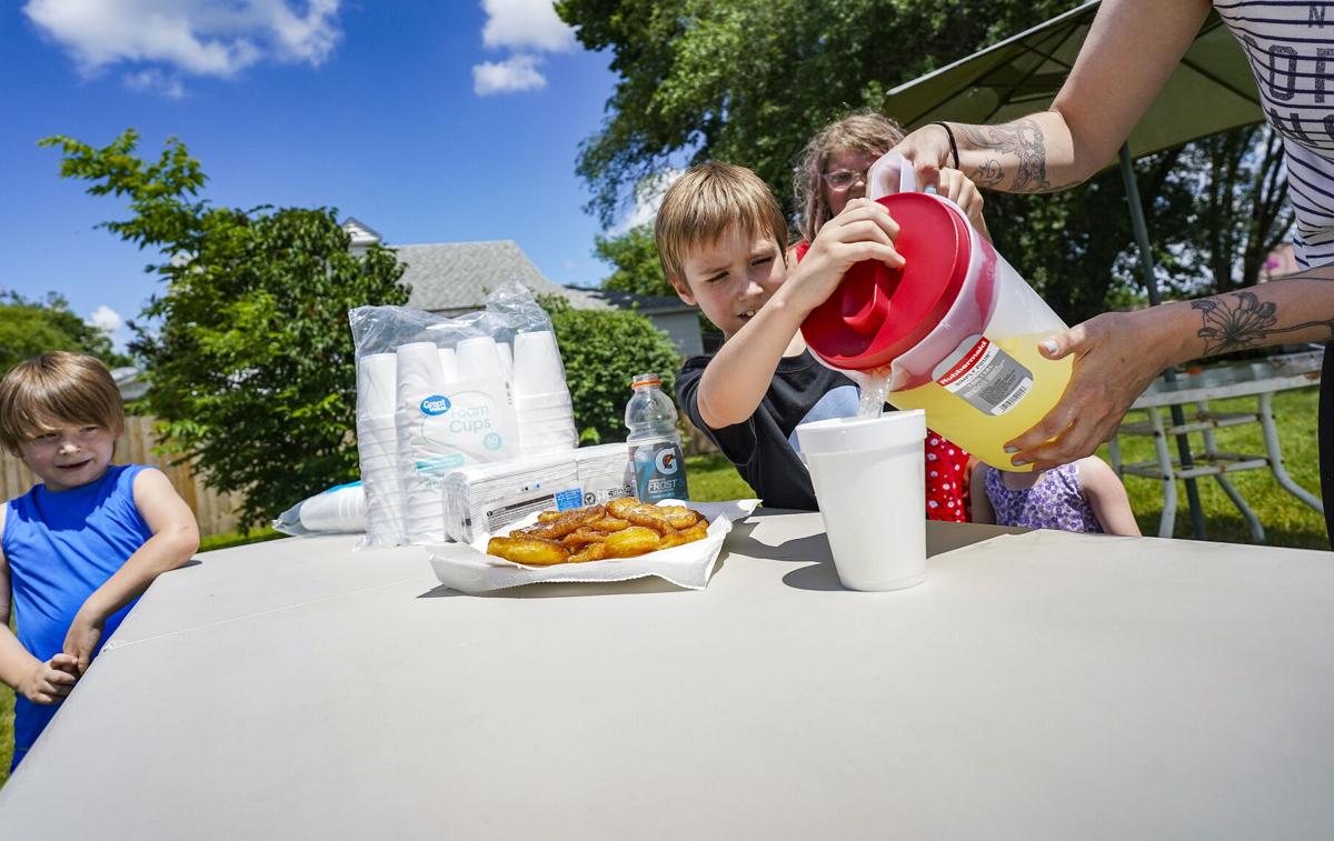 A great day for a cup of lemonade