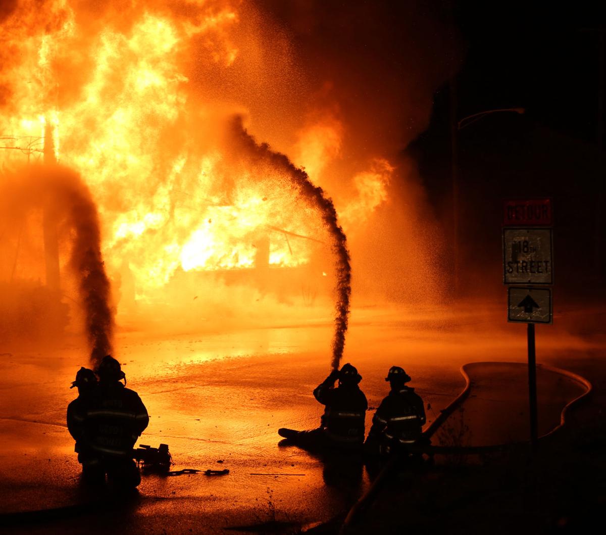 17 Closson Lumber Fire