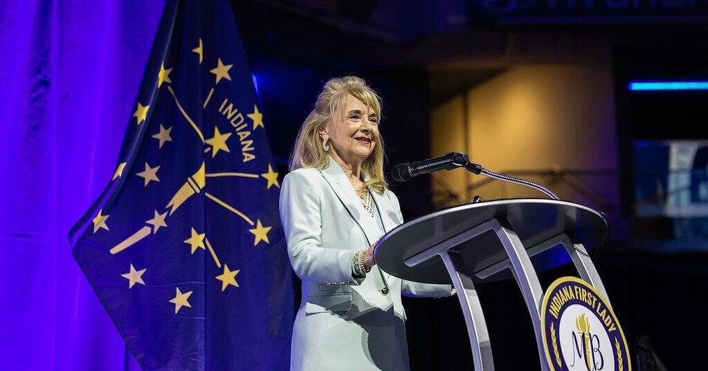 Indiana first lady nears fundraising goal for D…