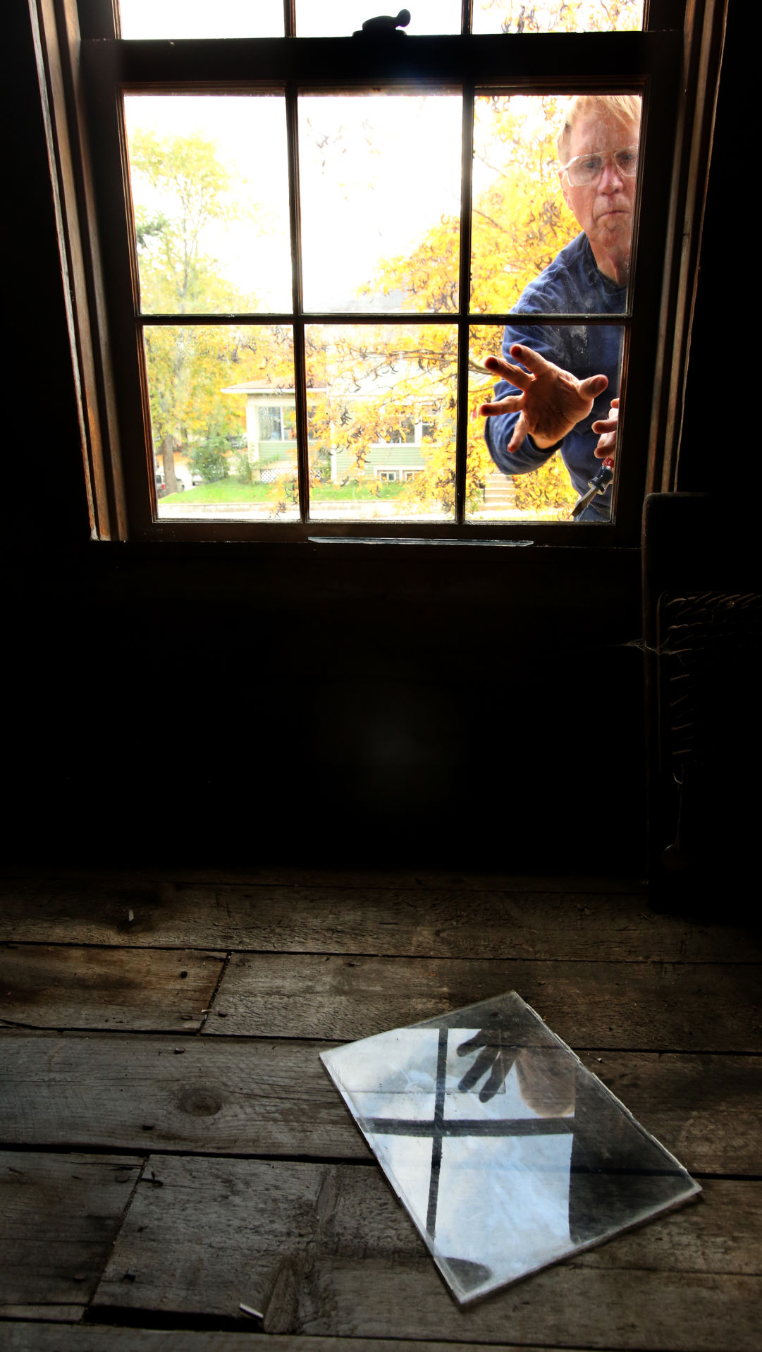 Windows of time Repair work at the historical society Featured