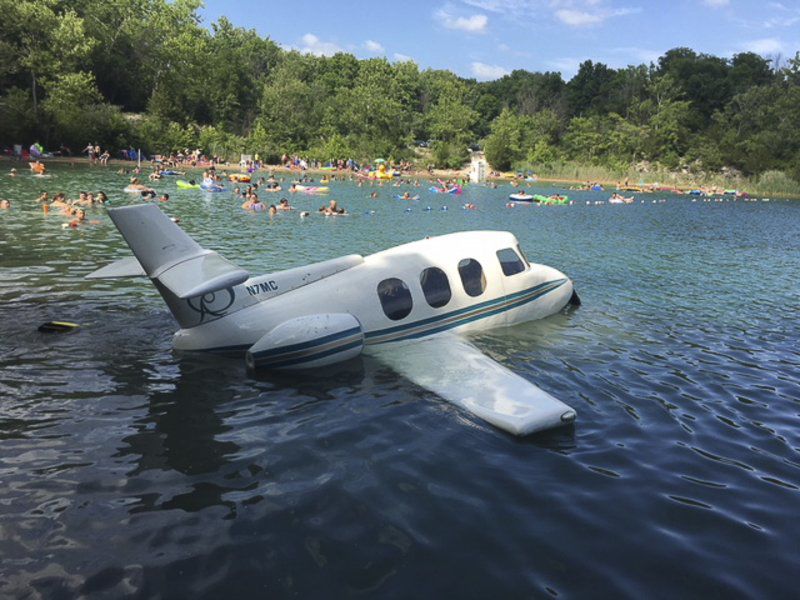 Scuba Organization Sinks Plane In France Park Lake Local