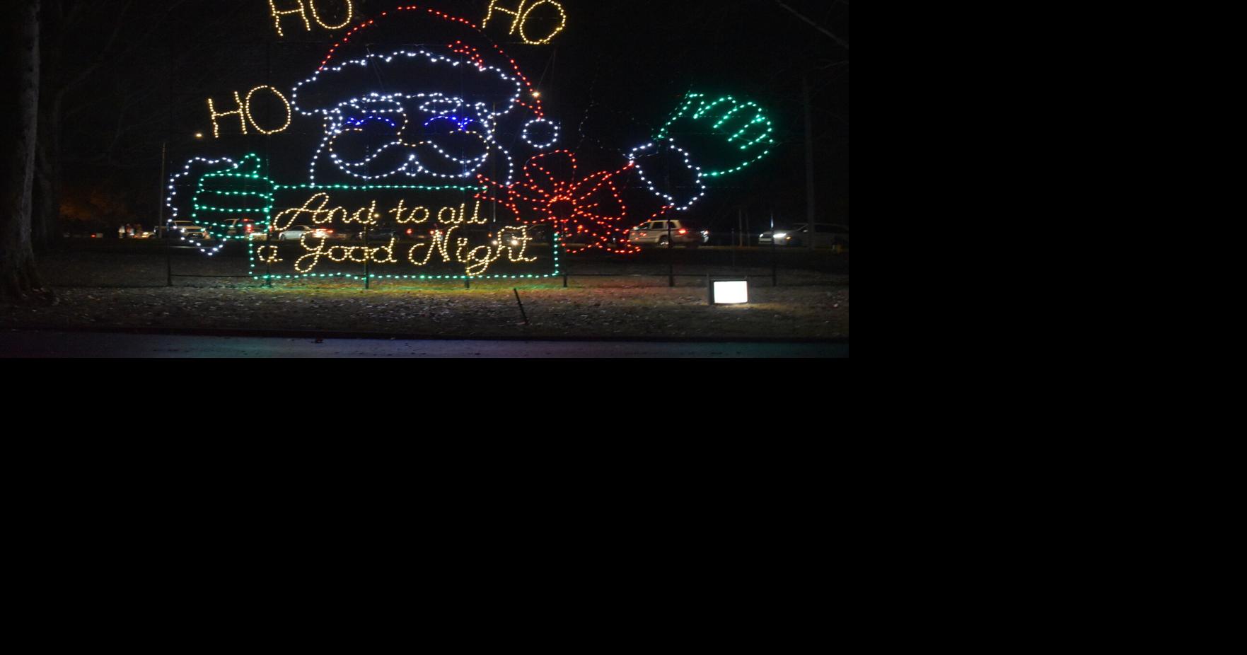 More than 8,000 cars visited Christmas in the Park
