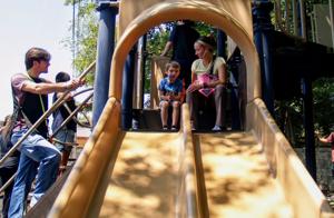Calvary Presbyterian Church debuts renovated playground