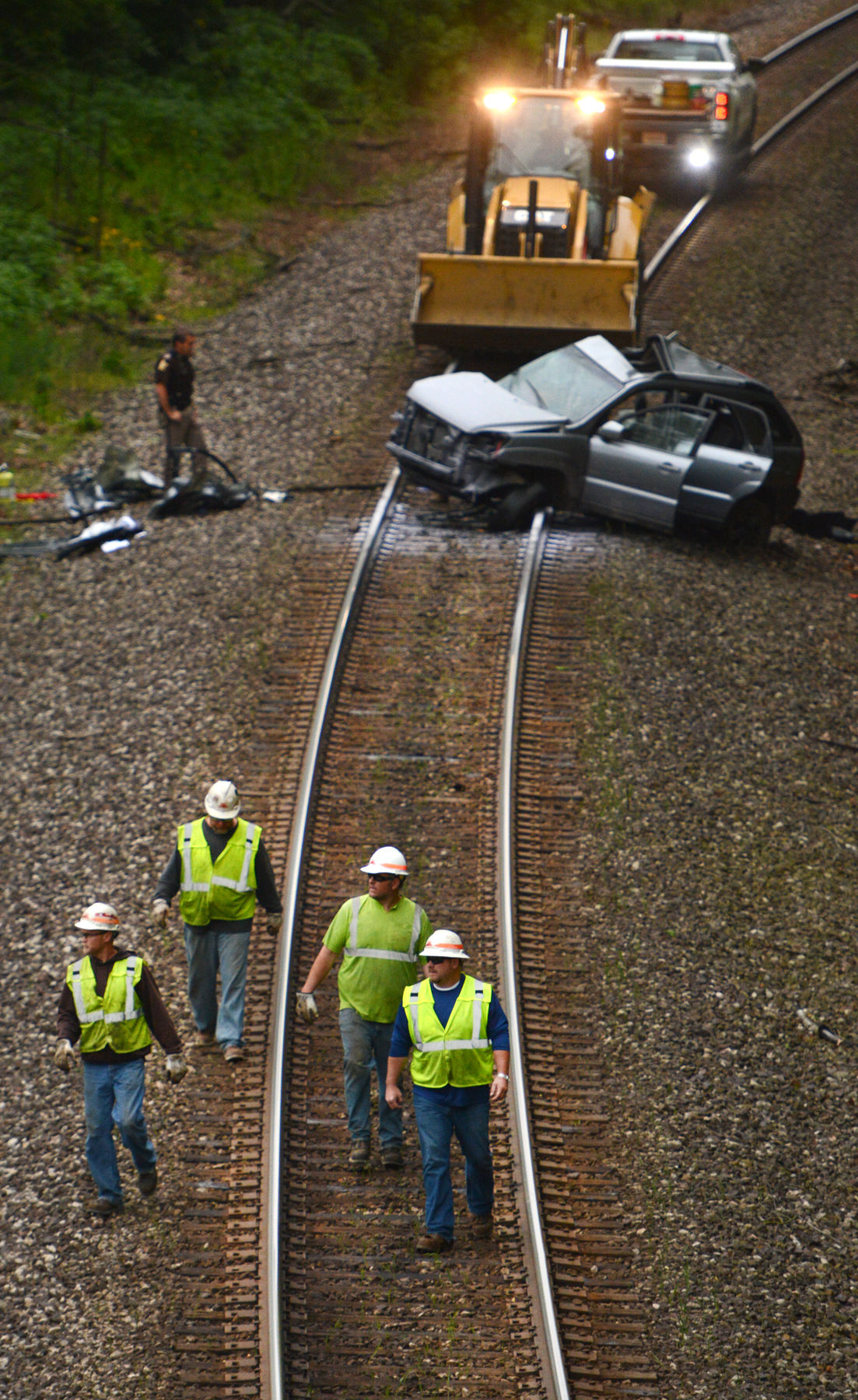 Car vs Train Crash Kills Two News