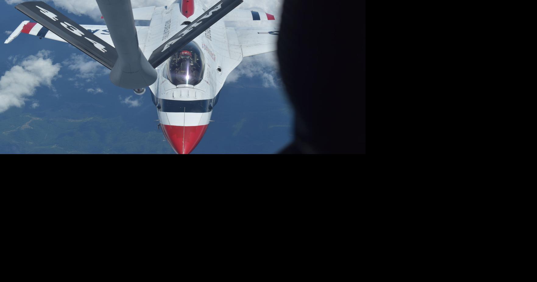 Photos: Grissom aerial refueling mission for the Thunderbirds