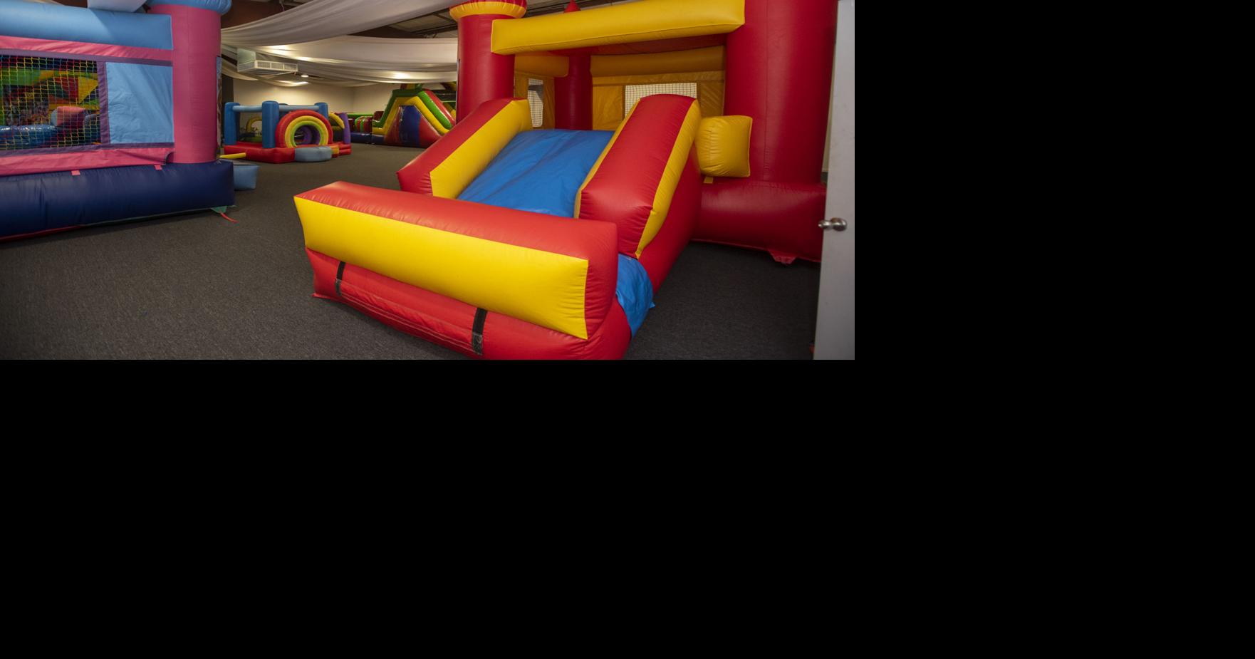 In slow season, event center turns to bouncy houses Business