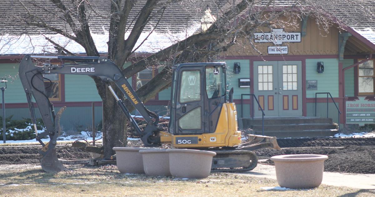 Under construction: Renovation work begins at Iron Horse Depot Museum