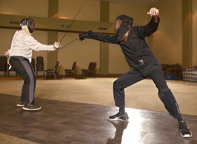 Schooling swords Logansport man offers fencing lessons Local News