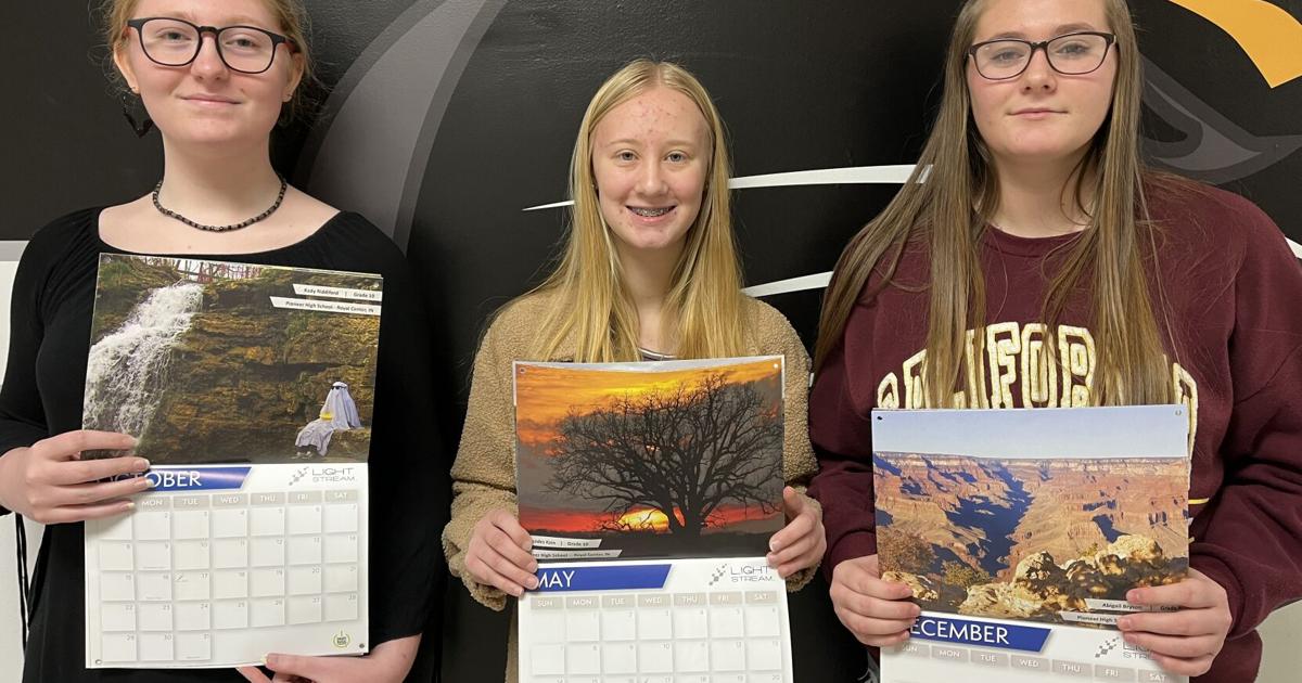 Pioneer students showcase photography skills in LightStream calendar | News
