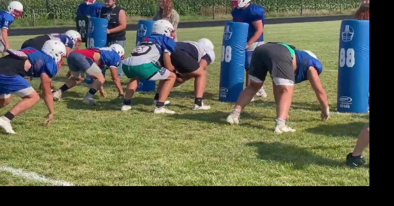 Video from Caston football practice 8