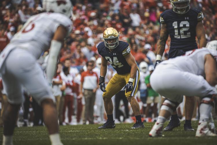 Five questions with Notre Dame linebacker Jack Kiser of Royal ...