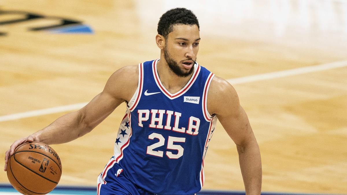 Ben Simmons - Philadelphia 76ers - Christmas Day' 18 - Game-Worn Earned  City Edition Jersey - Double-Double