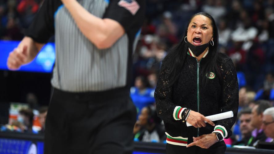 SEC Network - Coach Dawn Staley loves repping her Philadelphia