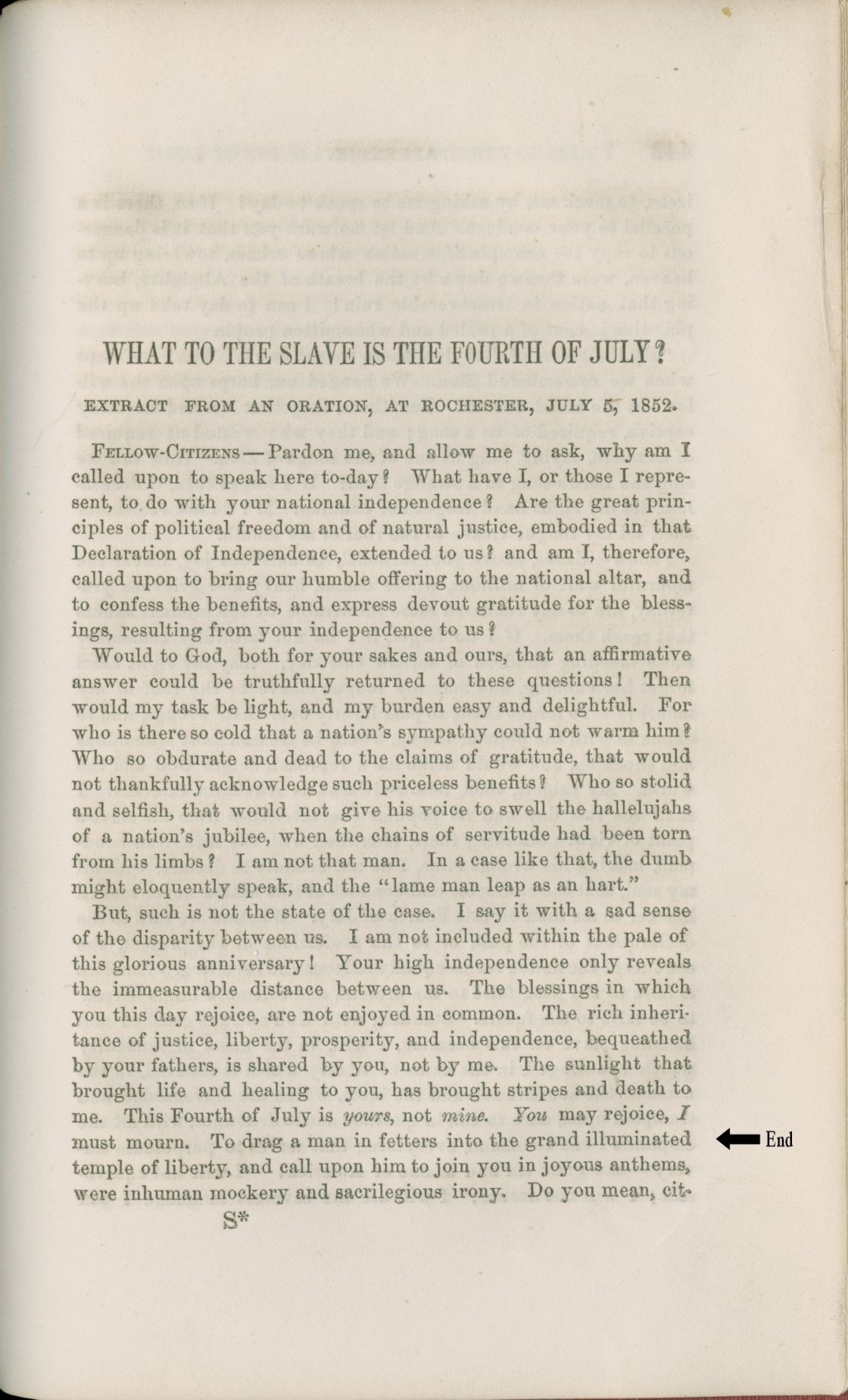 Frederick Douglass What Is The Fourth Of July Analysis