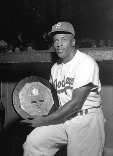 HISTORY - On #ThisDayinHistory 1947, Jackie Robinson, age 28, became the  first African-American player in Major League Baseball when he stepped onto  Ebbets Field in Brooklyn to compete for the Brooklyn Dodgers.